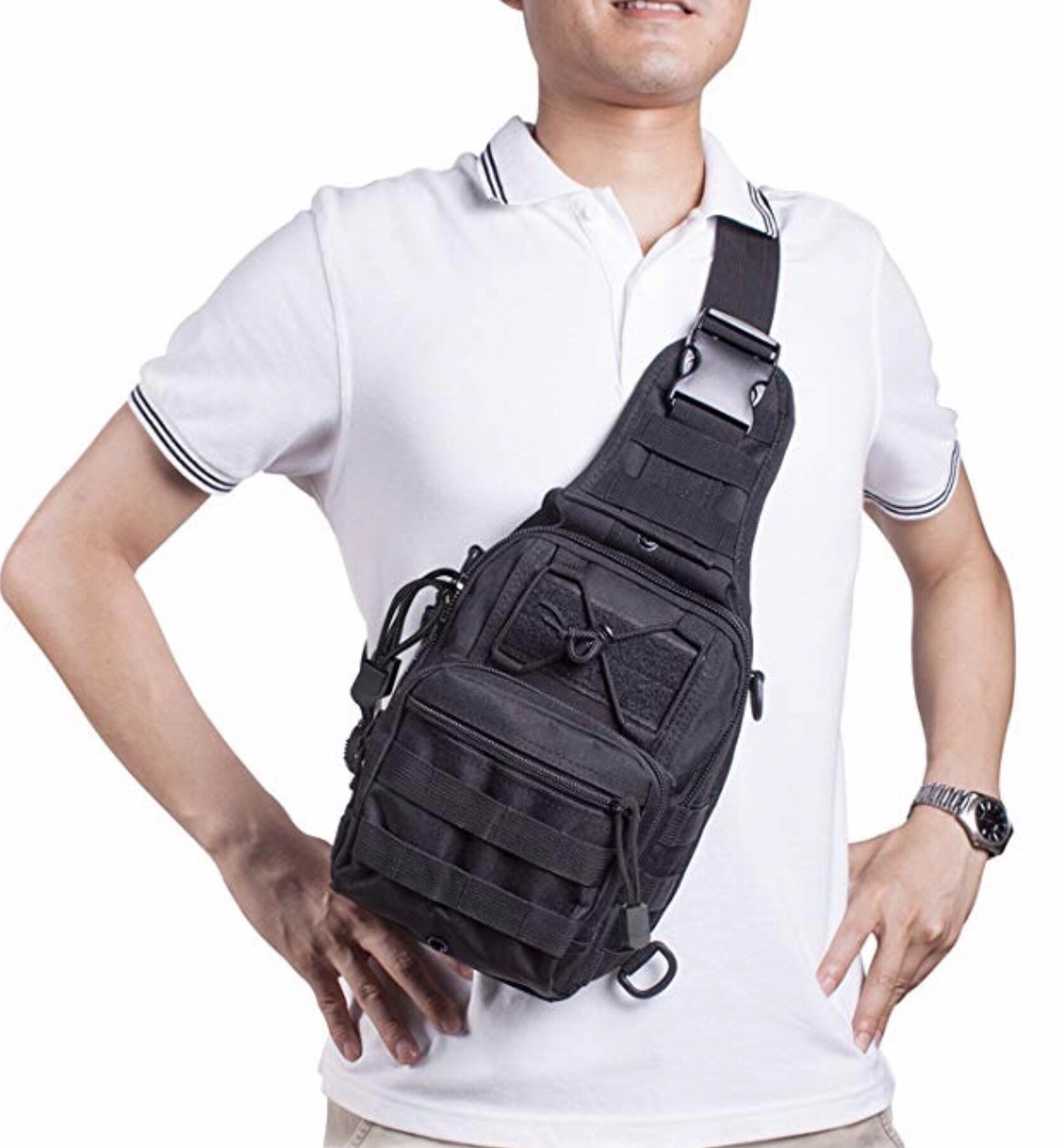 Outdoor Shoulder Backpack Military